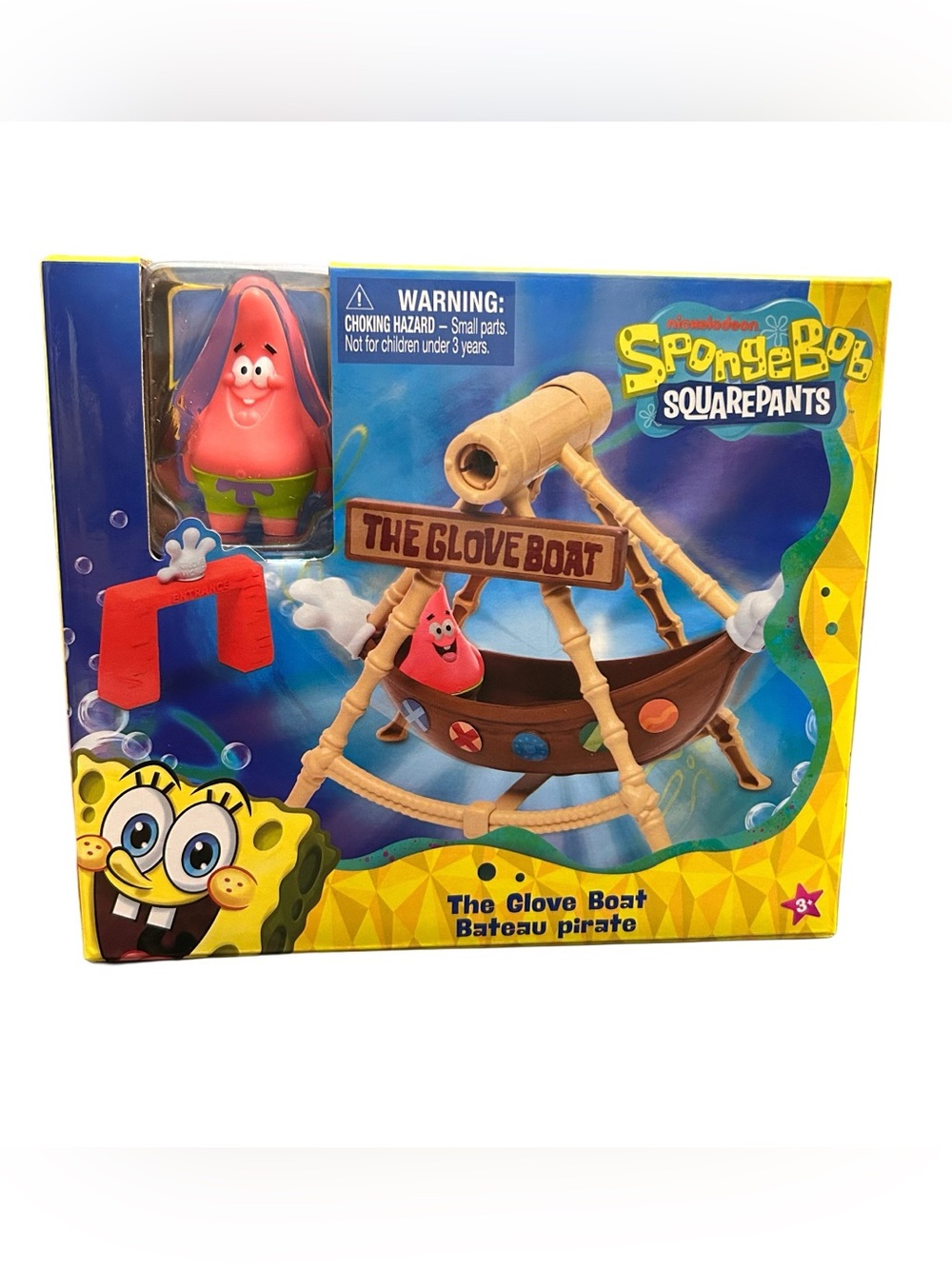 Legend Toys SpongeBob SquarePants "The Glove Boat" PlaySet Buildable Glove World